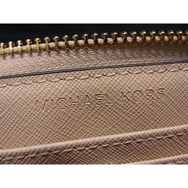 ■新品■未使用■ MICHAEL KORS マイケルコース レザー L字ファスナー 長財布 ウォレット ベージュ系 AV8852 | MICHAEL KORS | 04