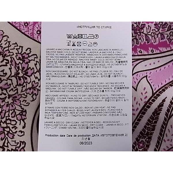 ETRO □新品□未使用□ エトロ コットン100％ ペイズリー柄 ショール