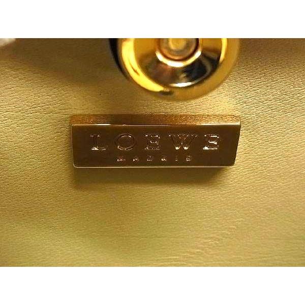 LOEWE（ロエベ） □極美品□ レザー トートバッグ ハンドバッグ ミニ