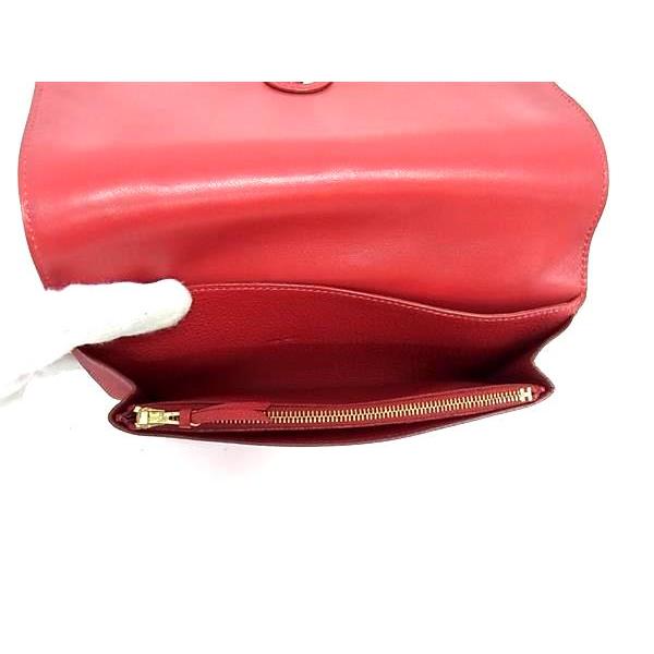 □美品□ HERMES エルメス ドゴンGM トゴ 二つ折り 長財布 ウォレット