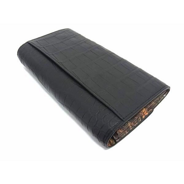 □極上□本物□新品 未使用□ マットクロコダイル ヘンローン社製