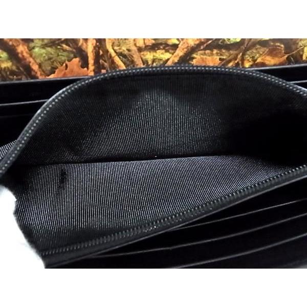 ■極上■本物■新品 未使用■ マットクロコダイル ヘンローン社製 ニロティカス ウォレットバッグ ショルダー ブラック系 AZ8562 □極上□本物□新品 未使用□ マットクロコダイル ヘンローン社製