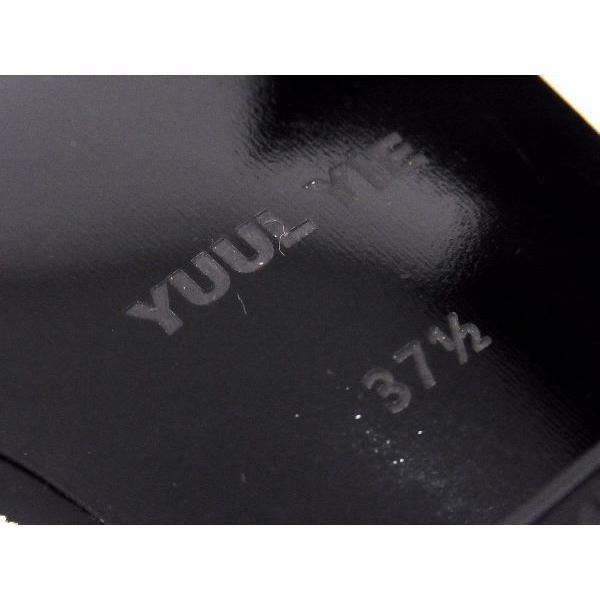 ■新品同様■ YUUL YIE ユルイエ パテントレザー パンプス 表記サイズ 371/2(約24.5cm) 靴 シューズ レディース ブラック系 BD6085 □新品同様□ YUUL YIE ユルイエ パテントレザー パンプス 表記サイズ