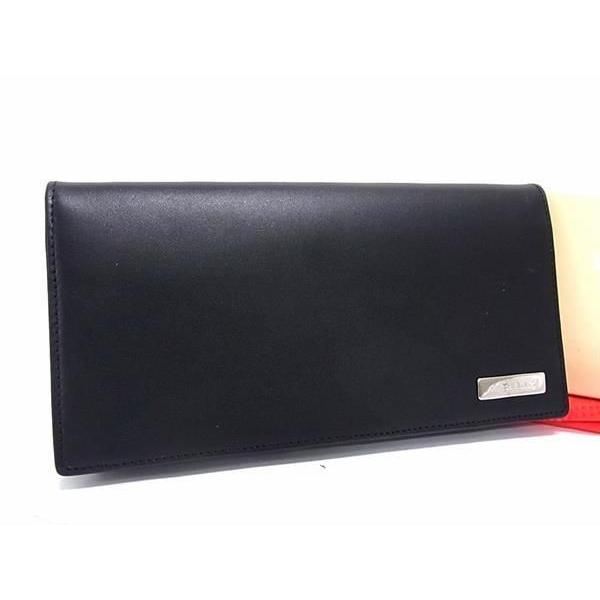 Bally □極美品□ BALLY バリー レザー 二つ折り 長財布 ウォレット  