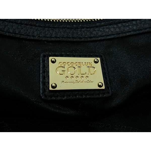 □新品同様□ COCOCELUX GOLD ココセリュックスゴールド レザー ポーチ