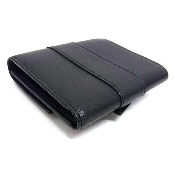 Cartier/カルティエ/トリニティ/三つ折り財布/レザー Cartier □新品同様□ カルティエ トリニティ レザー 三つ折り 財布