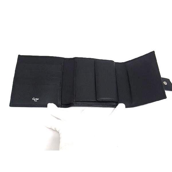 Cartier（カルティエ） □新品同様□ トリニティ レザー 三つ折り 財布