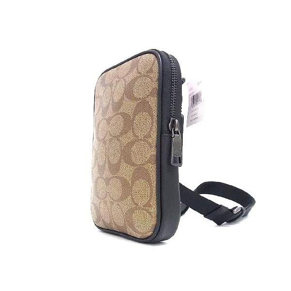 美品✨ コーチ ショルダーバッグ シグネチャー 斜め掛け レザー PVC 紺 限定価格【美品】COACH コーチ シグネチャー ショルダーバッグ