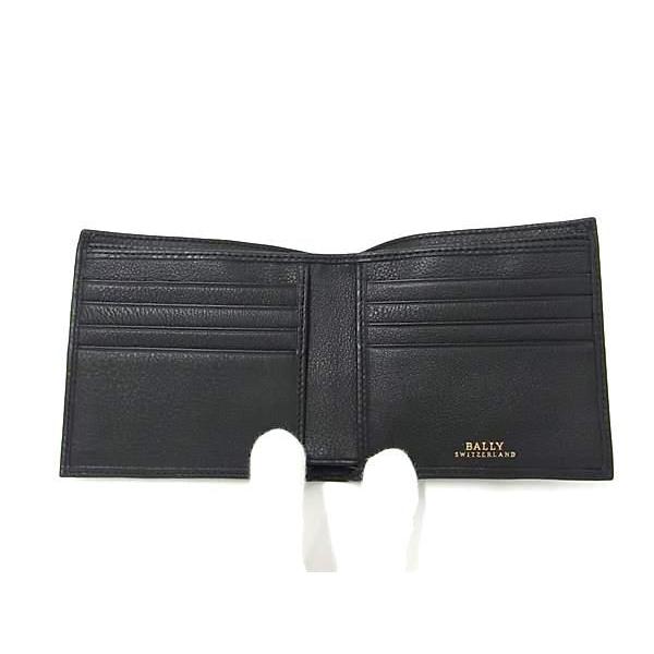 Bally □新品□未使用□ BALLY バリー レザー 二つ折り 財布