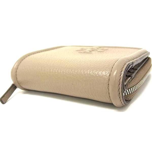 【美品✨️】TORY BURCH PERRY BOMBE 2つ折り財布 グレージュ Tory Burch 二つ折り財布 グレージュ 美品 トリーバーチ 二つ折り 財布