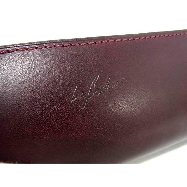 □新品同様□ Le Bonheur ル ボナー デブペンケース レザー ポーチ