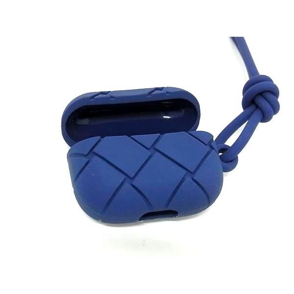 新品】Bottega Veneta ボッテガ airpodsケース ネイビー BOTTEGA