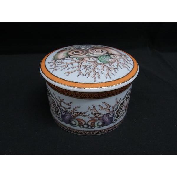 ■新品■未使用■ VERSACE ヴェルサーチ ローゼンタール LES ETOILES DE LA MER マルチケース アイボリー系×マルチカラー BJ8364 VERSACE（ヴェルサーチェ） □新品□未使用□ ヴェルサーチ ローゼン