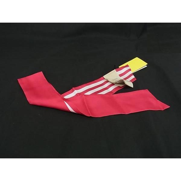 GUCCI □新品□未使用□ グッチ 703568 アディダス adidas シルク100  