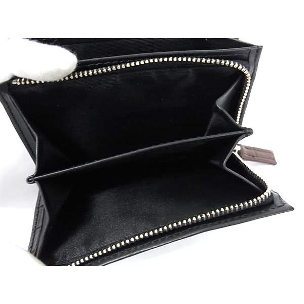 ■新品■未使用■ PRARE プレリー クロコダイル型押しレザー 二つ折り 財布 ウォレット 札入れ 小銭入れ ダークブラウン系 BK9574 □新品□未使用□ PRARE プレリー クロコダイル型押しレザー 二つ折り