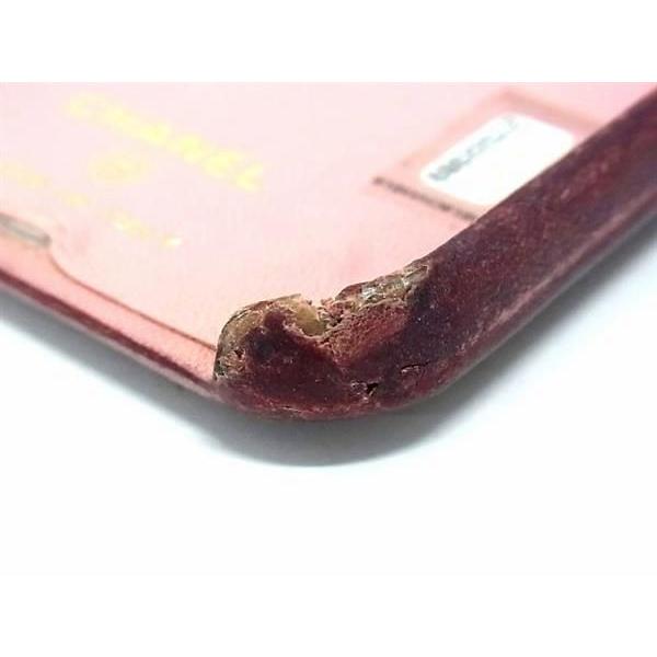 CHANEL シャネル ココマーク マトラッセ レザー iPhone X XS