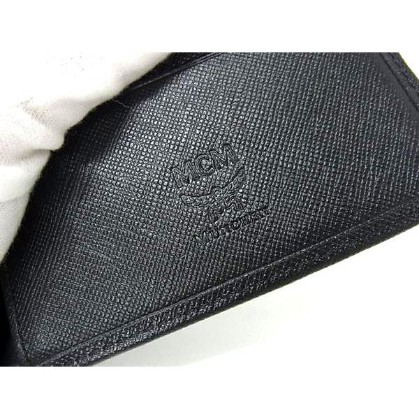 MCM（エムシーエム） □新品□未使用□ レザー 二つ折り 財布