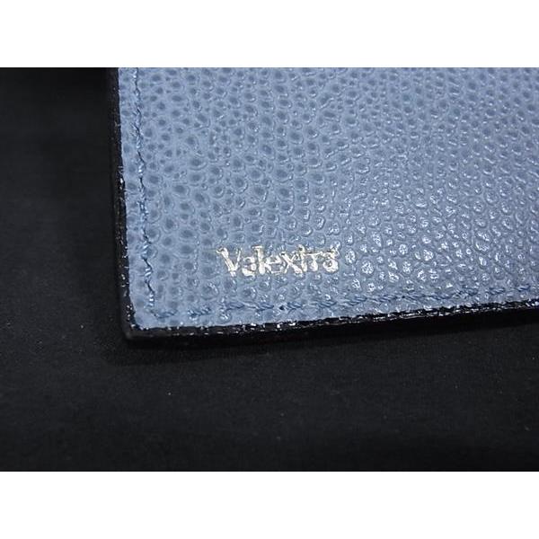■新品同様■ Valextra ヴァレクストラ レザー カードケース カード入れ 名刺入れ 名刺ケース レディース メンズ ブルー系 BL9974 Valextra（ヴァレクストラ） □新品同様□ レザー カードケース カード