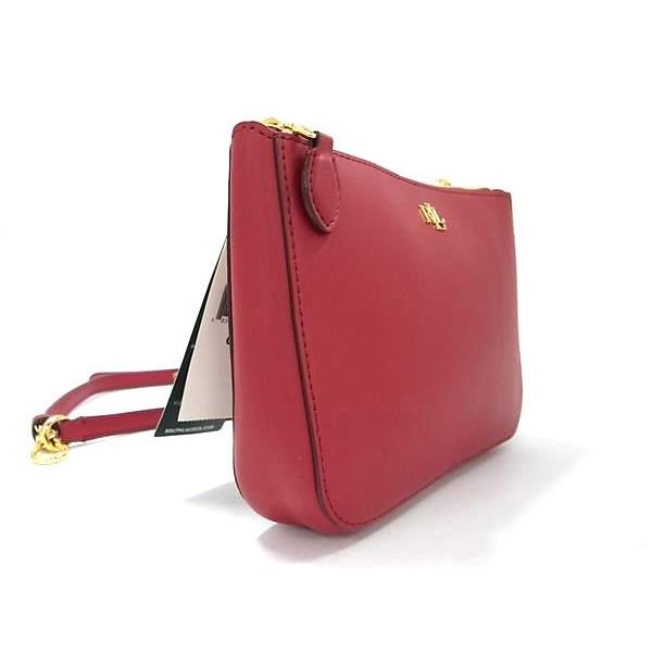 LAUREN RALPH □新品□未使用□ ローレンラルフローレン レザー クロス 