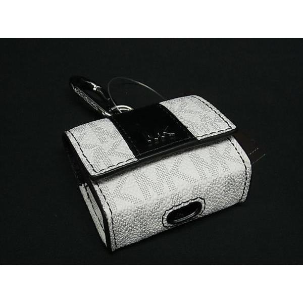 Michael Kors イヤホンケース ホワイト/グレー MICHAEL KORS（マイケルコース） エアーポッズケース イヤホン