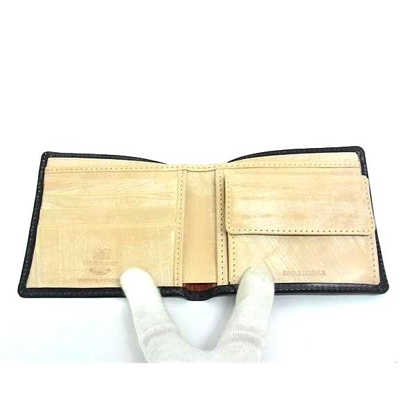 WHITE HOUSE COX ホワイトハウスコックス 二つ折り 財布 Whitehouse Cox（ホワイトハウスコックス） □新品同様□ レザー 二