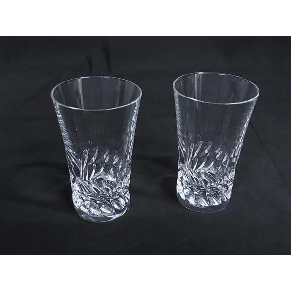 ■新品■未使用■ Baccarat バカラ グラスジャパン ルテシア クリスタルガラス コップ 食器 テーブルウェア 2客セット クリア BM8037 バカラ（Baccarat） □新品□未使用□ グラスジャパン ルテシア