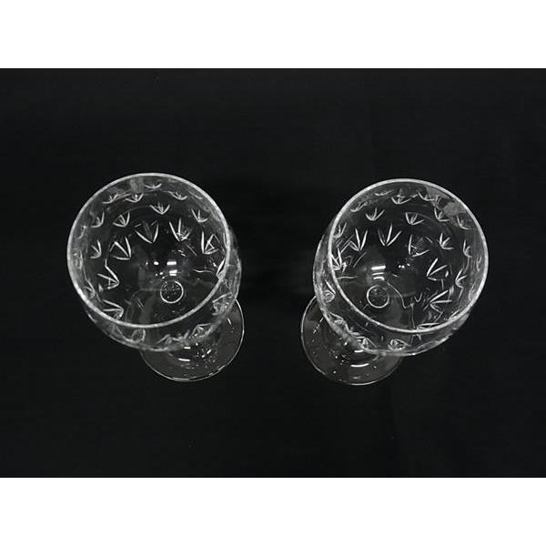 ■新品■未使用■ TIFFANY＆Co ティファニー フローレット ペアグラス ワイングラス テーブルウェア 食器 2客セット クリア BM8663 | TIFFANY&Co. | 02