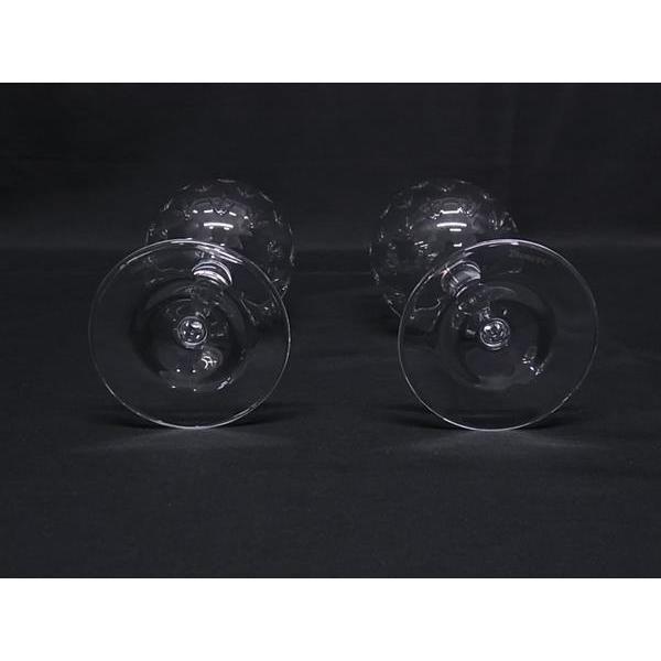 ■新品■未使用■ TIFFANY＆Co ティファニー フローレット ペアグラス ワイングラス テーブルウェア 食器 2客セット クリア BM8663 | TIFFANY&Co. | 03