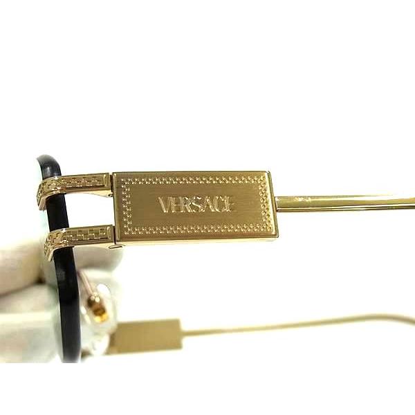VERSACE □新品□未使用□ ヴェルサーチ フレームレス ミラーレンズ  