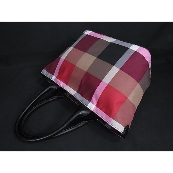 美品◎ブルーレーベルクレストブリッジ ショルダーバッグ リボンモチーフ ナイロン 美品 ブルーレーベルクレストブリッジ ショルダーバッグ リボン