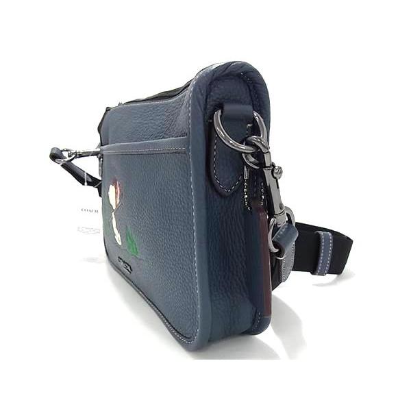 新品未使用】コーチ スヌーピーカーリーショルダーバッグ