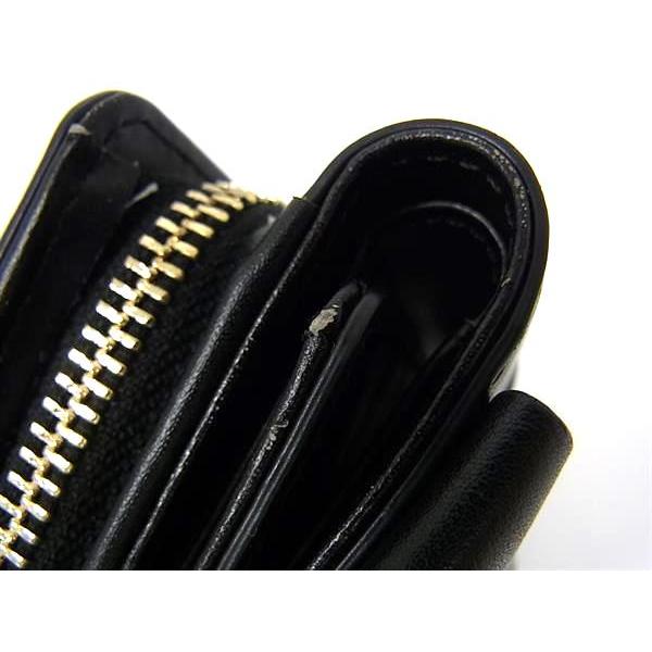 □極美品□ Maison de FLEUR メゾン ド フルール レザー リボン