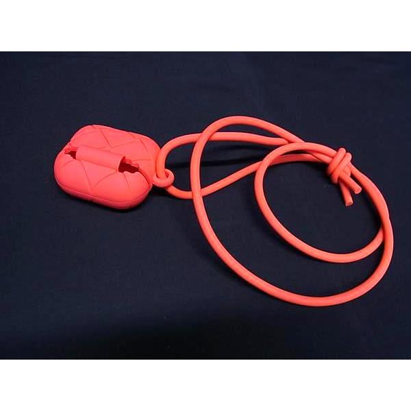 【極美品】Bottega Veneta AIRPODS ケース オレンジ 極美品】Bottega Veneta AIRPODS PRO ケース オレンジ