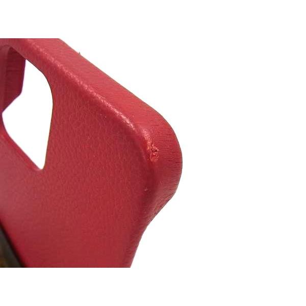 LOUIS VUITTON ルイヴィトン　ケース　レッド　I445 LOUIS VUITTON ルイヴィトン モノグラム スマホケース iPhone 12