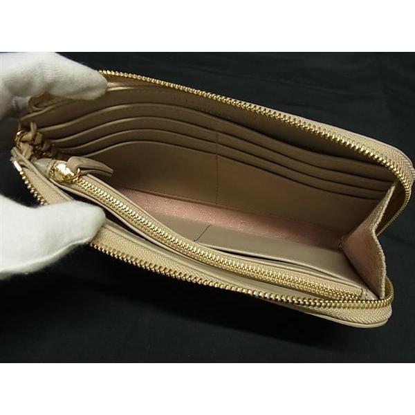 ■新品同様■ STELLA McCARTNEY ステラ マッカートニー ファラベラ エコレザー L字ファスナー 長財布 ウォレット グレージュ系 BN5367 | Stella McCartney | 02