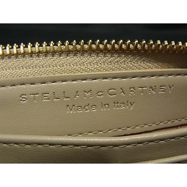 ■新品同様■ STELLA McCARTNEY ステラ マッカートニー ファラベラ エコレザー L字ファスナー 長財布 ウォレット グレージュ系 BN5367 | Stella McCartney | 04