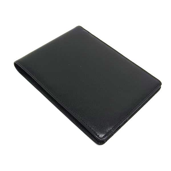 MONTBLANC（モンブラン） □新品同様□ レザー 二つ折り 財布