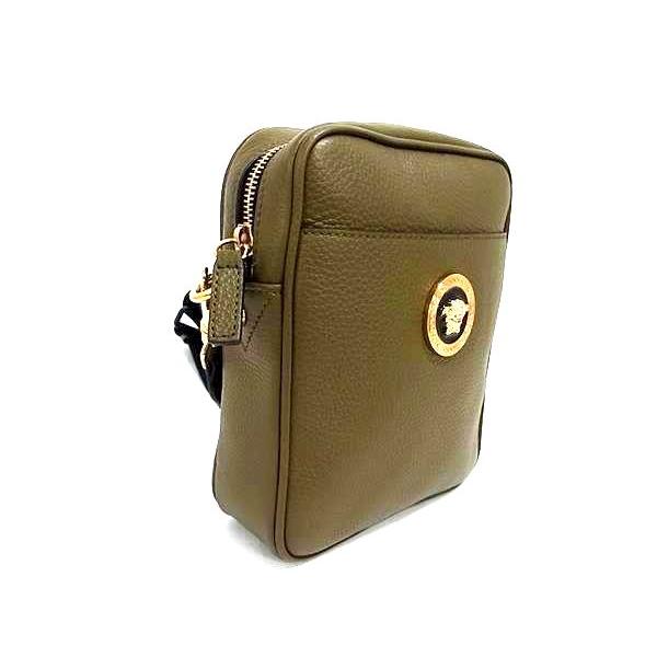 VERSACE □新品□未使用□ ヴェルサーチ メデューサ レザー ショルダー 
