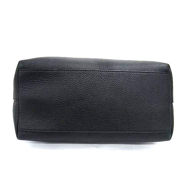 ■新品■未使用■ VERSACE ヴェルサーチ メデューサ レザー ポーチ付き 2WAY トートバッグ ショルダー 斜め掛け ブラック系 BP2409 VERSACE（ヴェルサーチェ） □新品□未使用□ ヴェルサーチ メデューサ