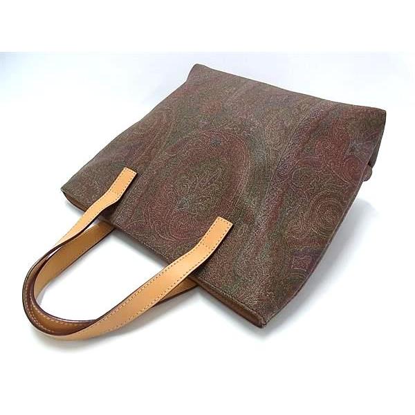 ETRO（エトロ） □新品□未使用□ PVC×レザー ペイズリー柄
