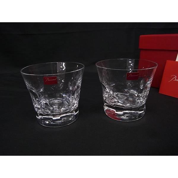 ■新品■未使用■ Baccarat バカラ ベルーガ クリスタルガラス ロックグラス コップ 食器 ペア 2客セット クリア BR0557 バカラ（Baccarat） □新品□未使用□ ベルーガ クリスタルガラス