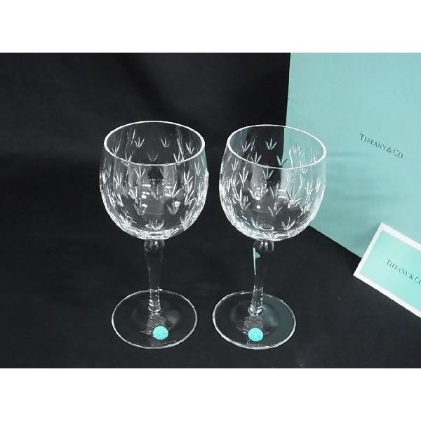 新品 未使用 TIFFANY＆Co. ティファニー フローレット ペアグラス ワイングラス テーブルウェア 2客セット クリア CA7532 : ca7532 : ブランドショップ