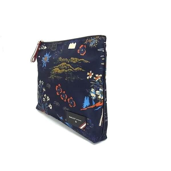 Bally（バリー） □新品□未使用□ ナイロン×レザー 花柄 総柄