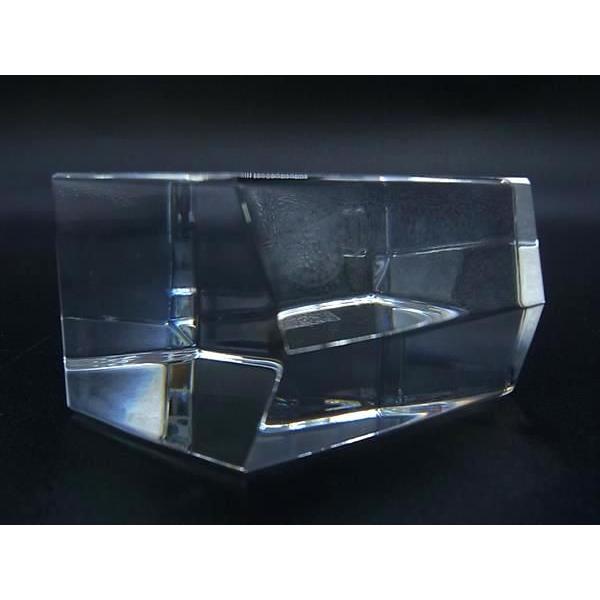 バカラ（Baccarat） □極美品□ クリスタルガラス ペーパーウェイト