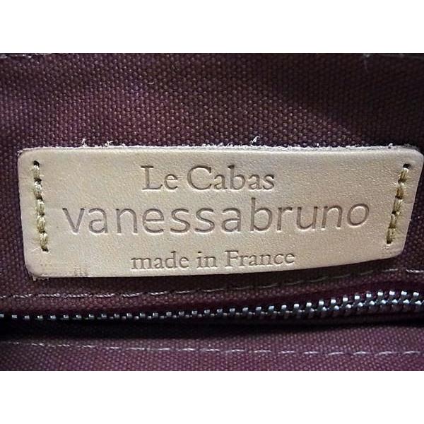 ■極美品■ vanessabruno ヴァネッサ ブリューノ キャンバス スパンコール ハンドバッグ トート ブラウン系×シルバー系 DB0061 |  | 09