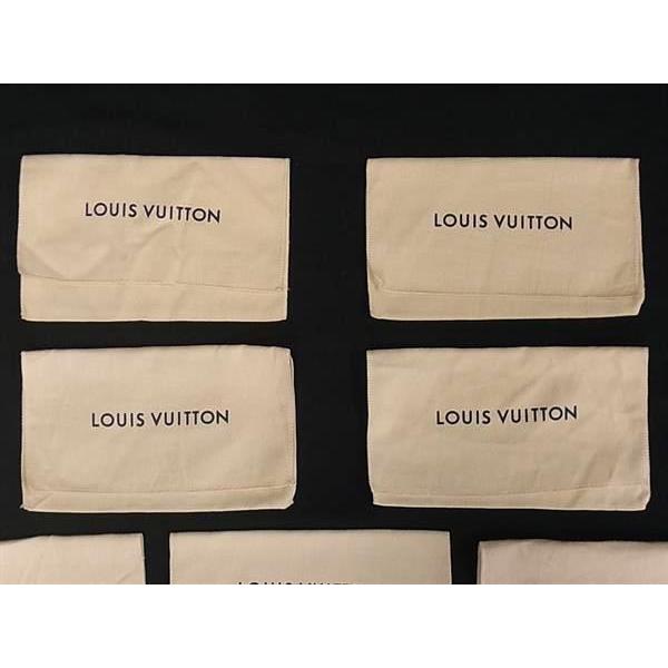 ■新品同様〜■  LOUIS VUITTON ルイヴィトン コットン100% 保存袋 W 約20cm H 約12cm 10点セット まとめ売り ベージュ系 DB0957 | LOUIS VUITTON | 02