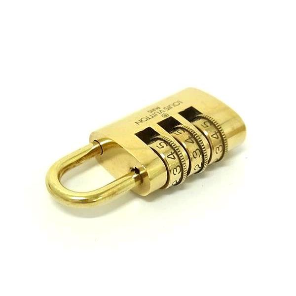 □美品□ LOUIS VUITTON ルイヴィトン ダイヤルロック式 カデナ 南京錠