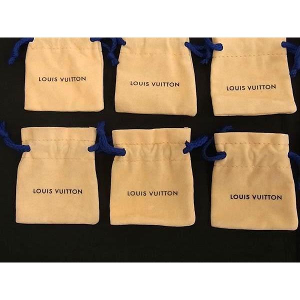 ■新品同様〜■ LOUIS VUITTON ルイヴィトン コットン 保存袋 巾着 W 約6cm H 約7cm 10点セット まとめ売り ベージュ系 DB2288 | LOUIS VUITTON | 03