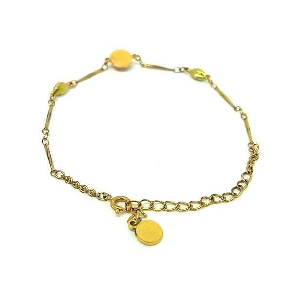 courreges □美品□ クレージュ カラーストーン ブレスレット