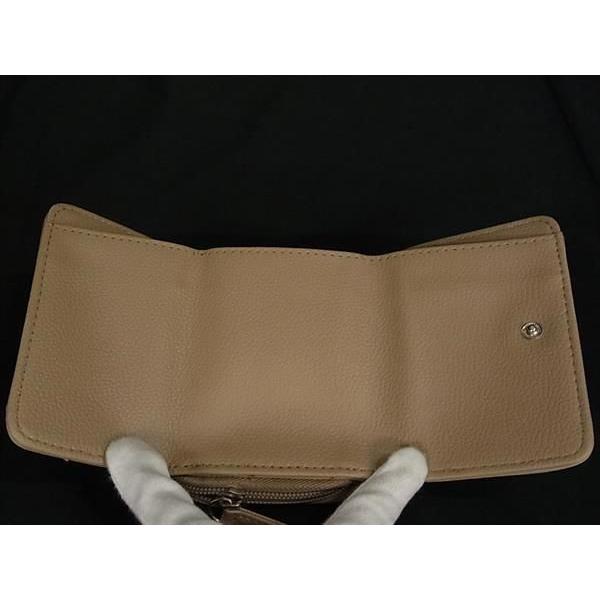 □新品□未使用□ZUCCa ズッカ レザー ラウンドファスナー 三つ折り 